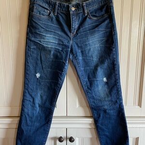 Vintage GAP Jeans Womens Size 30R Blue Always Skinny Destdark Stretch Denim